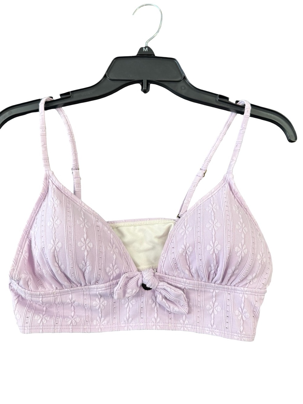1618D / True Craft Light Purple Swimsuit Top Size Large NWT